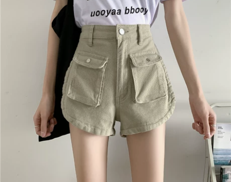 大码女装牛仔短裤夏季2021新款微胖妹妹m...