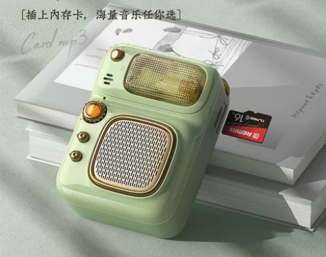 REMAX 复古音响RB-M59多功能蓝牙...