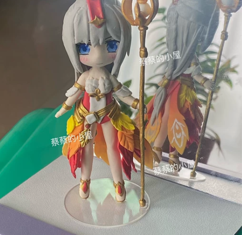 王者荣耀 王昭君手办 凤凰于飞 王昭君粘土...