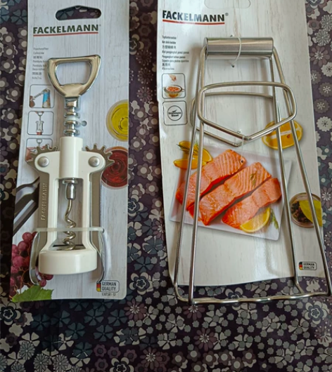 法克曼红酒开瓶器拔塞钻多功能锌合金家用按压...