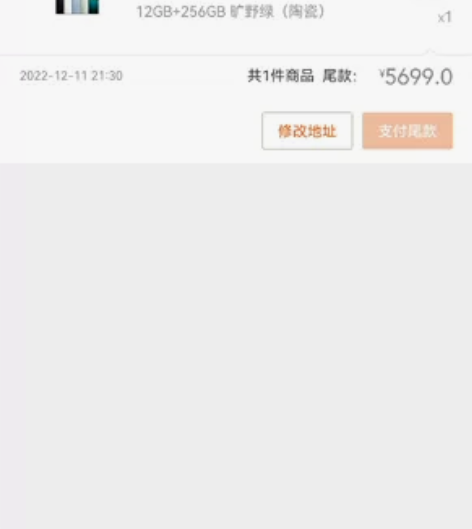 小米13pro  12+256 旷野绿 陶...