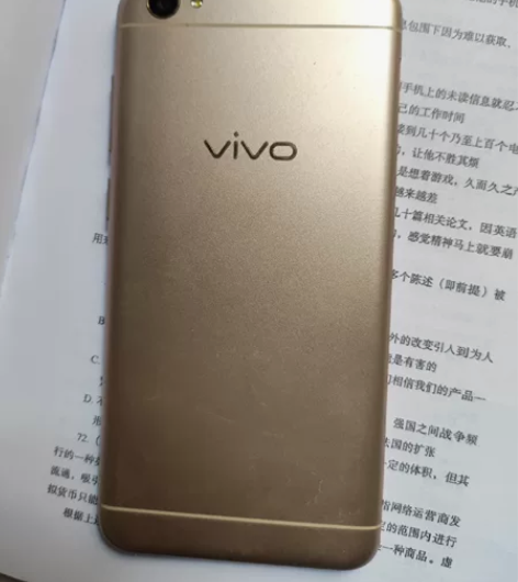 自用旧手机vivoY55A，无拆机维修，屏...