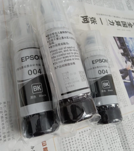 爱普生004拆机墨水，黑色，有库存，单个1...