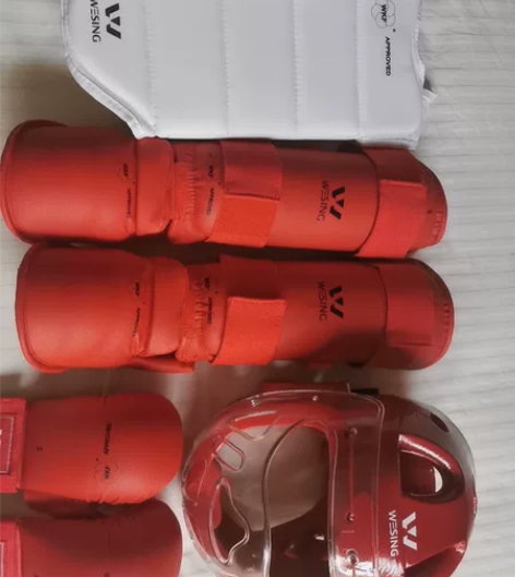 九日山空手道护具全套，正品，闲置，七八成新...