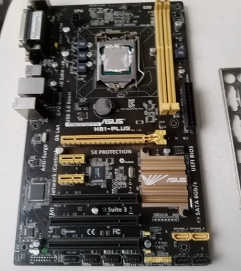 拆机  华硕 h81-plus 主板，无修...