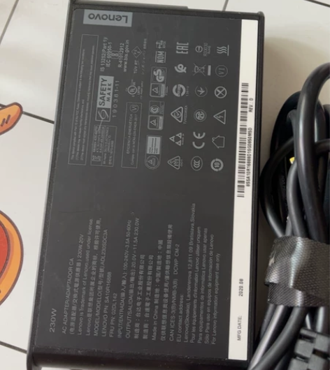 Lenovo联想原装电源方口带针拯救者Y7...