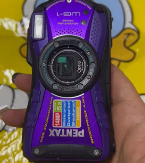 宾得wg-1三防相机 成色还行，功能都正常...