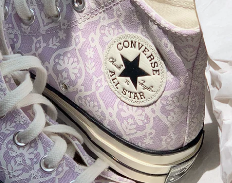 匡威Converse1970s高帮透气紫罗...