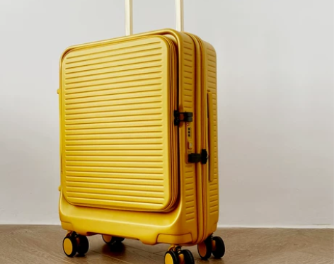 旅行箱 出口日本行李箱20寸前置侧开口拉杆...