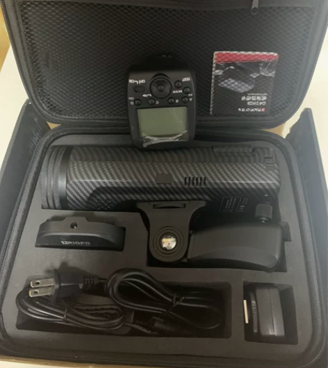 捷宝F1-250外拍灯，250W功率足以应...