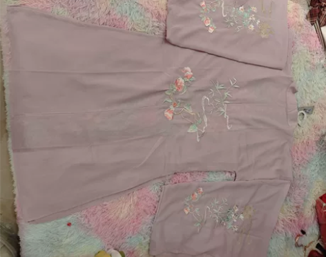 19一件大袖衫正品汉服女绣花大袖衫日常传统...