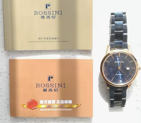 ROSSINI罗西尼时尚休闲商务男表.防水...