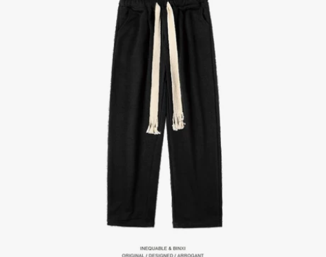 夏季ins美式卫裤男潮牌hiphop高街百...