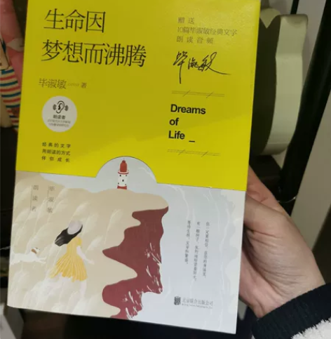 #二手书 《生命因梦想而沸腾》毕淑敏 感兴...