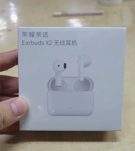 荣耀亲选 EARBUDS X2无线耳机，正...