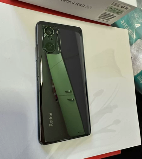 红米K40 黑色 12+256 自用备用机...