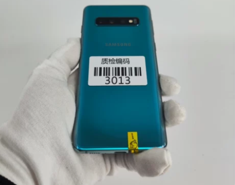 三星S10 琉璃绿 8+128G 原装未修...