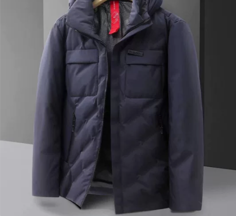 【专柜598】男士商务休闲时尚潮流保暖90...