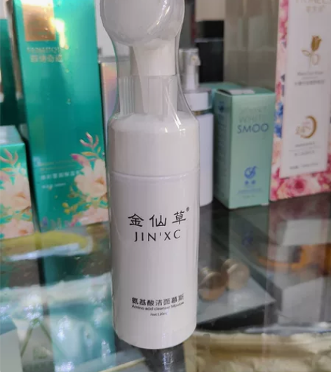 氨基酸洁面慕斯 偏柔软洁肤刷头，卸妆无保留...