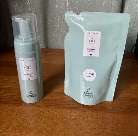 包邮全新真丽斯氨基酸洁面慕斯泡沫绵密洗面奶...