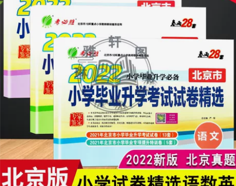 2022新北京市小学毕业升学考试试卷精选英...