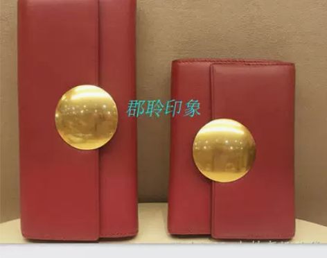 全新真皮女士短款三折钱包 赠送小礼物哦 牛...