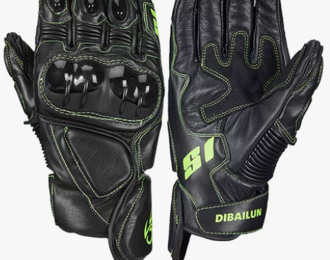 夏季摩托车手套男女真皮公路赛车防摔四季通用...