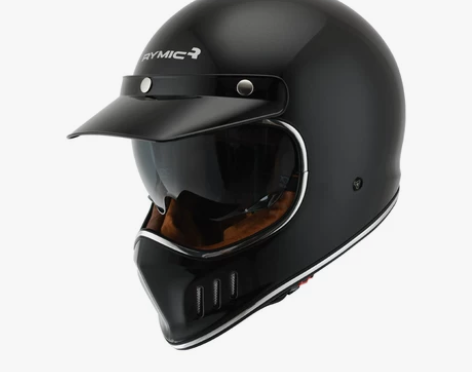 RYMIC摩托车头盔睿觅复古全盔越野拉力盔...