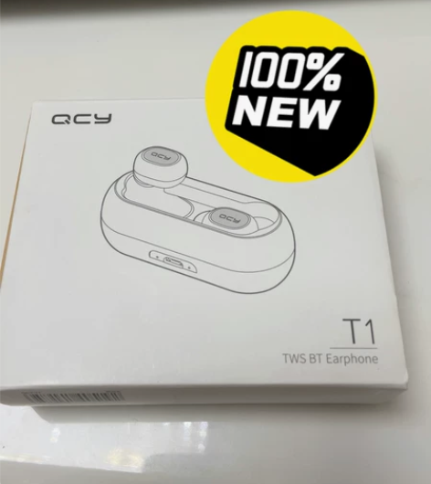 QCY T1C.真无线蓝牙耳机运动入耳式耳...