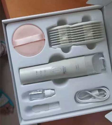 全新 babycare婴儿理发器自动吸发静...