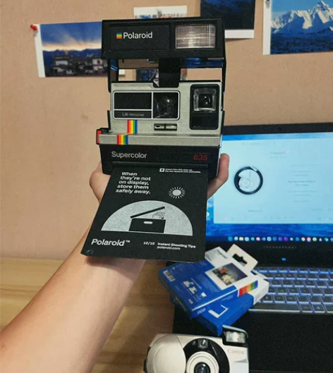 Polaroid宝丽来635 复古拍立得一...