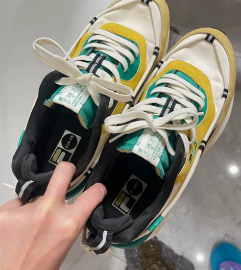 李宁男款正品老爹休闲鞋，正品店买的，男款4...