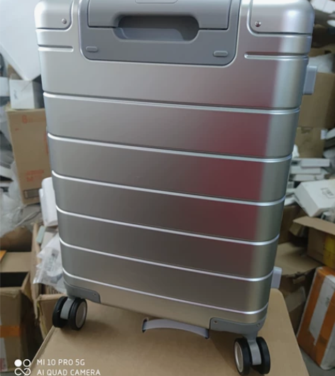 小米（MI）行李箱铝镁合金拉杆箱金属旅行箱...