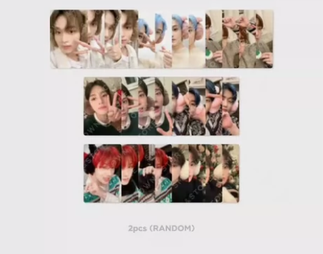 nct dream 圣诞随机卡 标价为一包...