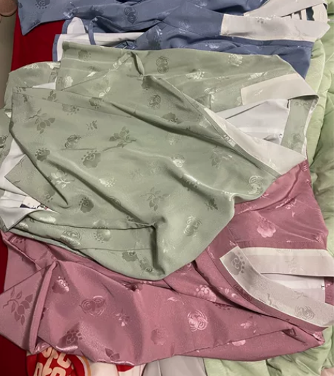 兰若庭短交领琵琶袖上袄 如意松鼠配套明制汉...