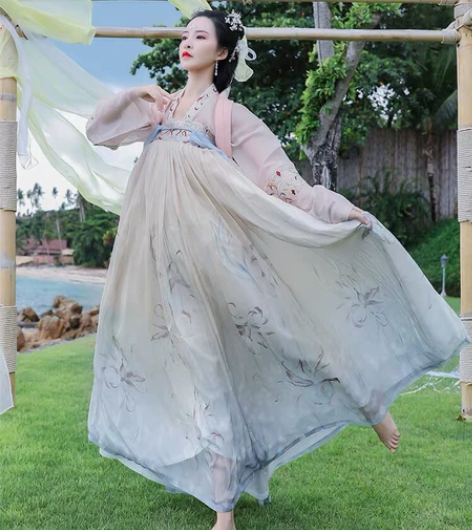 都城南庄汉服洞仙歌齐胸襦裙 m码穿过1次可...