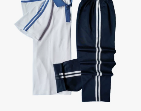 校服套装夏季刘亦菲同款t恤短袖蓝白夏装男女...