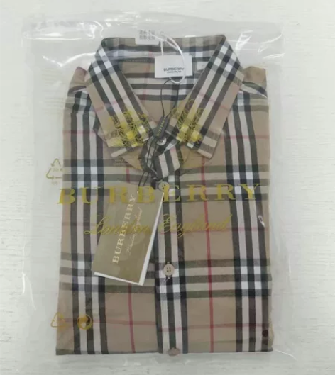 Burberry/博柏利男士格子衬衫，巴宝...