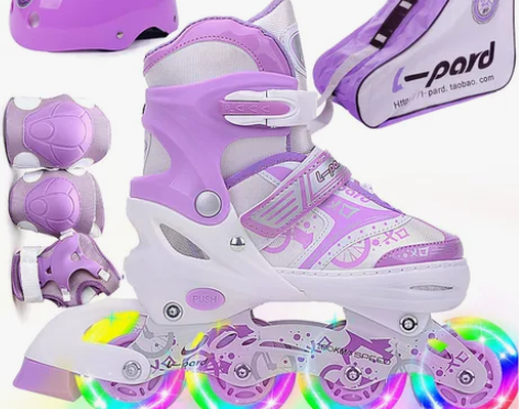 【告白价】捷豹溜冰鞋儿童 轮滑鞋滑冰鞋旱冰...