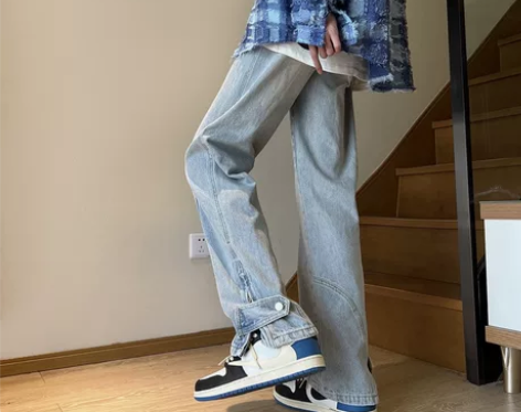 秋冬欧美高街vibe裤子ins潮牌美式复古...