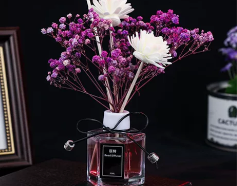 香薰精油家用卧室内持久熏香摆件空气清新剂房...