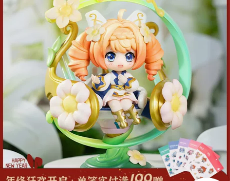 王者荣耀正版 繁星吟游 蔡文姬 Q版手办二...