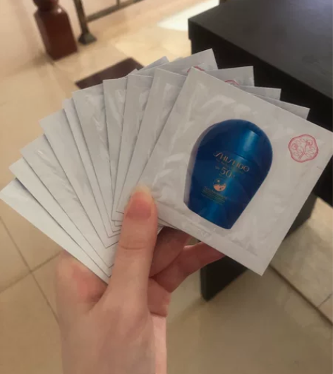 资深堂蓝胖子防晒小样 2ml×10片 小姐...