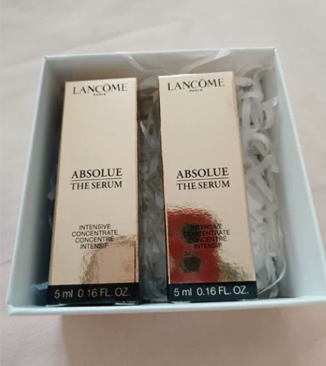 兰蔻菁纯臻颜精萃精华凝乳 5ml 专柜：3...