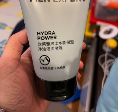 欧莱雅男士水能保湿净油洁面啫喱套组*3只，...