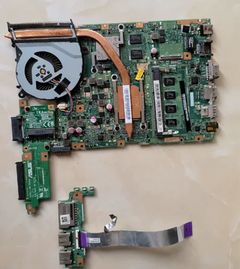 原装笔记本华硕f454L，拆机，主板带cp...