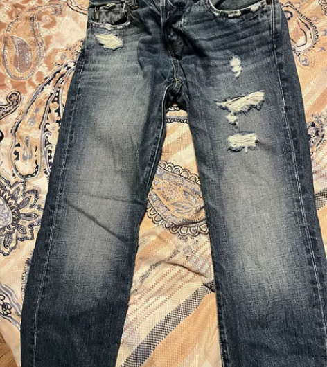 Af13-14老款超厚牛仔裤，skinny...