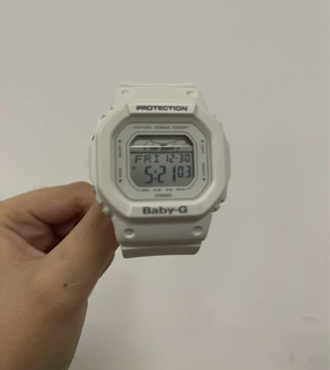 卡西欧小方块手表 没带过几次 基本无暇