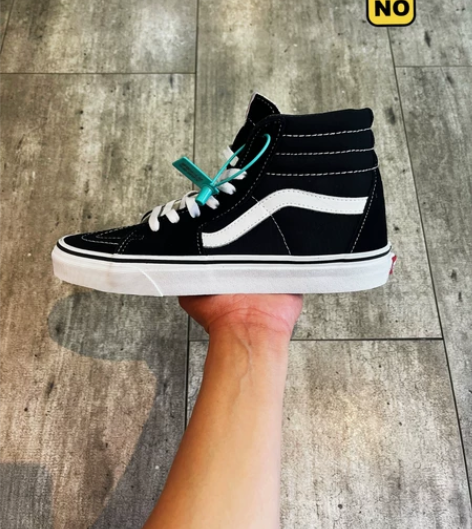 Vans高帮经典黑白 清仓特价 35-43...