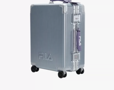 FILA正品24寸拉杆箱，银色，全新，万向...
